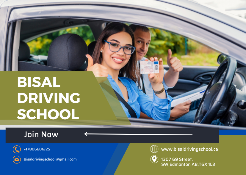 Green Modern Driving School Facebook Post